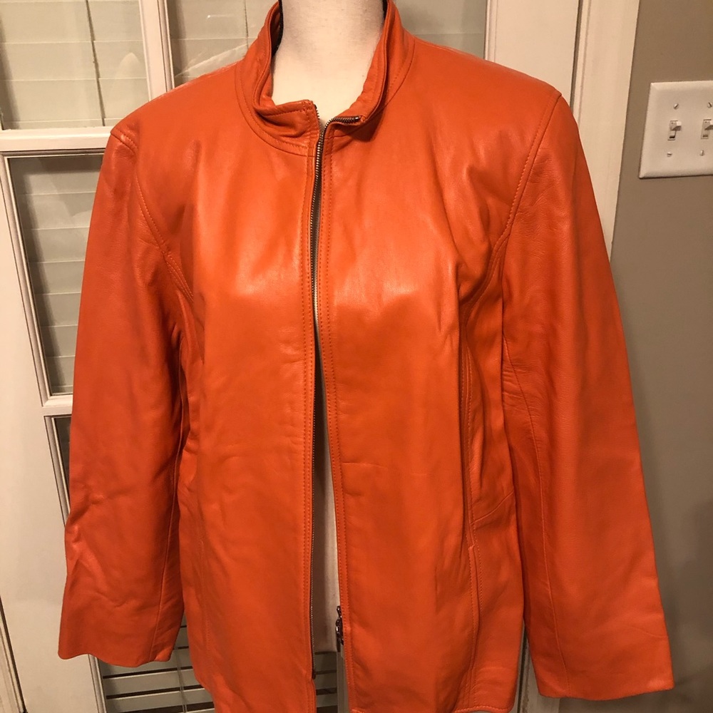 Leather jacket